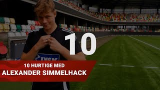 Hvad er Alexander Simmelhacks livret  10 Hurtige [upl. by Anyale]