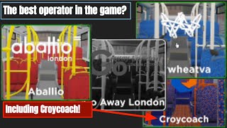 Exploring the Top Bus Companies in Croydon ROBLOX Including Croycoach in v13 [upl. by Georgy]