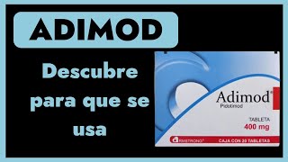 Adimod ¿Qué es y para qué sirve [upl. by Nner73]