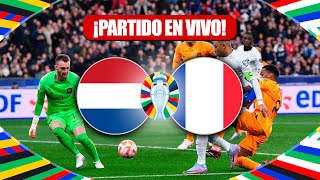 ASÍ FUE EL EMPATE ENTRE FRANCIA y HOLANDA en la EURO 2024 [upl. by Ycrem]