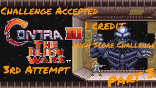 THE CHALLENGE CONTINUES  Contra III  The Alien Wars SNES Ep 3razaisretro [upl. by Winikka433]