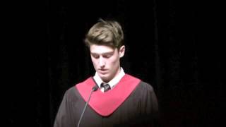 Funny High School Graduation Valedictorian Speech [upl. by Imer113]