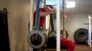 Dana Rosenzweig  390 Lbs x 4 RAW Band Suspended Bench [upl. by Samp]