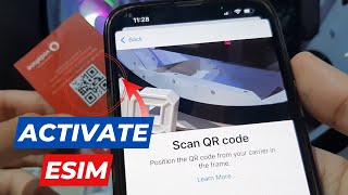 How to activate eSIM card on iPhone [upl. by Cally]