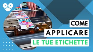 Come applicare le tue etichette adesive etichettatura automatica  LabelDoo Hacks 15 [upl. by Lovett]