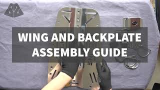 How to Assemble a Backplate and Wing DIR Tecline Peanut [upl. by Egiedan]