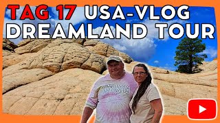 USA Roadtrip VLOG 2023  Südwesten Tag 17 DREAMLAND TOUR [upl. by Hsur]