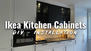 How to install ikea kitchen cabinets  Install yourself amp save money 👍 Ikea Metod system  Axstad [upl. by Nedle730]