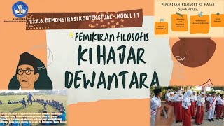 DEMONSTRASI KONTEKSTUAL MODUL 11 KI HAJAR DEWANTARA [upl. by Frere]