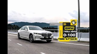 0100 Time Attack  BMW 740Le xDrive 2019 Original  No Mod [upl. by Mhoj]