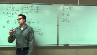 Prealgebra Lecture 46 Simplifying Complex Fractions and Order of Operations with Fractions [upl. by Brody693]