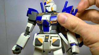 1100 MG RX78 4 Gundam Review [upl. by Ahsinra]