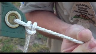 How to Tie Two Half Hitches [upl. by Nylrahs388]