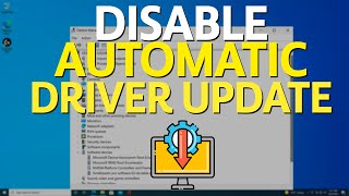 How To Disable Automatic Driver Updates in Windows Tutorial [upl. by Nytsirt988]