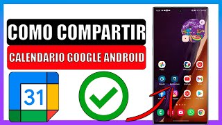 🔴Como compartir calendario google android [upl. by Goulden]