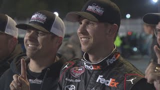 Homecoming win Hamlin takes Short Track Showdown at Langley [upl. by Ait433]