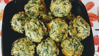 Spinach Cheddar Muffins [upl. by Gav]