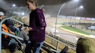 Aaron Reutzel WinsHeavy Hitters WreckThe Night Before the Tuscarora 50 at the Port Royal Speedway [upl. by Ellerret7]