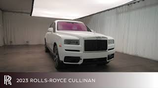 2023 RollsRoyce Cullinan from RollsRoyce Motor Cars Houston PU219637 [upl. by Hutchings]