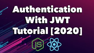 Authentication With JWT Tutorial  React NodeJS  How To [upl. by Devlin]