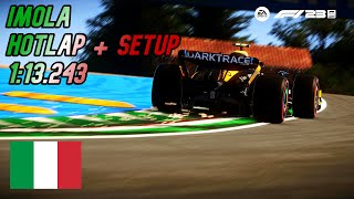 F1 23 Imola Hotlap  Setup 113243 [upl. by Nawaj]