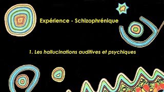 Expérience  Schizophrénique  Les hallucinations auditives et psychiques [upl. by Cesaria]