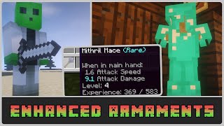 Minecraft  Enhanced Armaments Mod Showcase 1122 [upl. by Kathy]