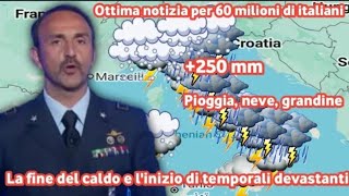 METEO  linverno sta arrivando Segnatevi questa data Preparate bombe ad acqua e grandine⚠️⚠️❄️ [upl. by Htebzil171]