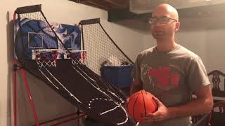 Sportcraft 2Player Arcade Basketball Hoop Review [upl. by Deibel]