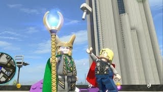 LEGO Marvel Super Heroes PS4  Loki Free Roam Gameplay [upl. by Nnelg]