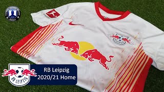 Nike RB Leipzig 202021 Poulsen Home Kit Review  Try on [upl. by Theurich]