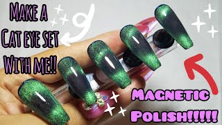 CREATE A CAT EYE SET WITH MECHITCHATMY YOUTUBE CHANNEL [upl. by Woodsum]