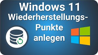 Windows 11 Systemwiederherstellungspunkt erstellen [upl. by Torrey]