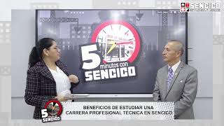 2do Programa  5 minutos con SENCICO  Beneficios de Estudiar una Carrera en SENCICO [upl. by Dallon]