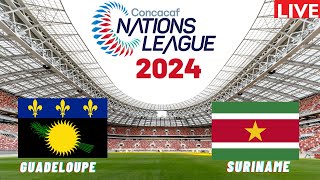 Guadeloupe vs Suriname CONCACAF Nations League 2024 Match Preview Prediction [upl. by Liryc921]