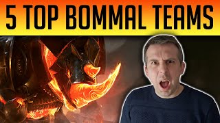 BOMMAL MADE EASY TOP 5 BOMMAL 90 HARD TEAMS  Raid Shadow Legends [upl. by Ahsenom]