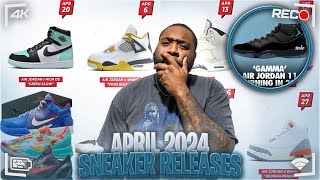 JORDAN 11 GAMMAS AGAIN GET THEM WALLETS READY JORDANNIKE APRIL SNEAKER RELEASES [upl. by Risa]