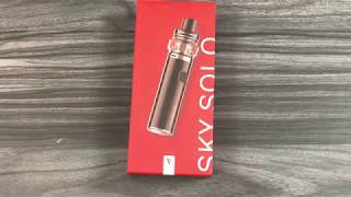 Vaporesso sky solo vape kit how to use and receive [upl. by Carlen]