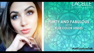 Bausch  Lomb Lacelle Colour Lenses  LetYourEyesTalk [upl. by Hpseoj]