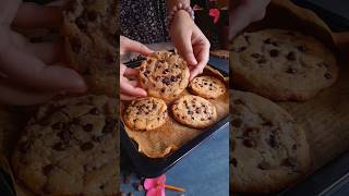 Chocolate Chip Cookies 🍪  Eggless recipe sweet [upl. by Sams20]