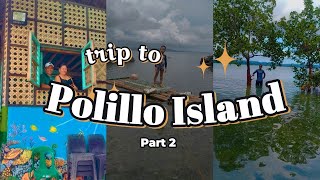 Trip to polillo island part2 sa bayan ng Panukulan [upl. by Onitnas]