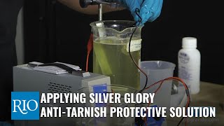 Applying Silver Glory AntiTarnish Protective Solution [upl. by Ofloda]