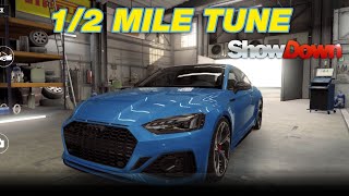 CSR2 Audi RS5 Coupe  Half Mile Tune amp Shift Pattern  Championship Showdown [upl. by Eseerehc]