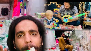 Fatima Playing toys 🧸🐻🧸 Jawad ka baaJa🎺📯 [upl. by Eigriv232]