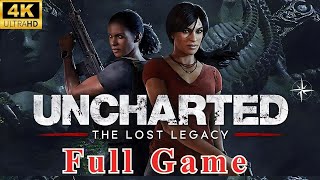 Uncharted The Lost Legacy  4K 60 FPS HDR  Gameplay FULL GAME  No Commentary [upl. by Hayarahs]