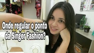 Como regular o ponto da Singer Fashion Maria Condessa [upl. by Blaise]