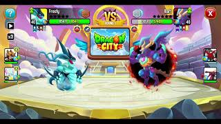 Dragon City Nyxs Nightmare I  NEW League Battle [upl. by Kelila]