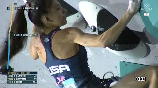 Recap Lead Finals Women  Briançon  IFSC Worldcup 2022 [upl. by Anahsek]