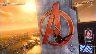 SpiderMan 2 Avengers assemble Tower [upl. by Llenrep]