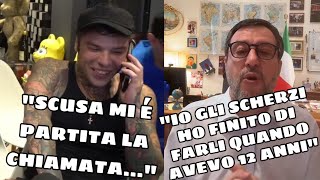 FEDEZ FA UNO SCHERZO TELEFONICO A SALVINI E QUESTULTIMO REPLICA [upl. by Siusan512]